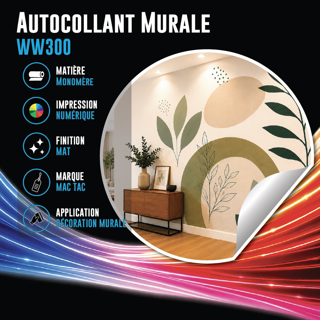 Autocollant Wall Wrap ( WW300)