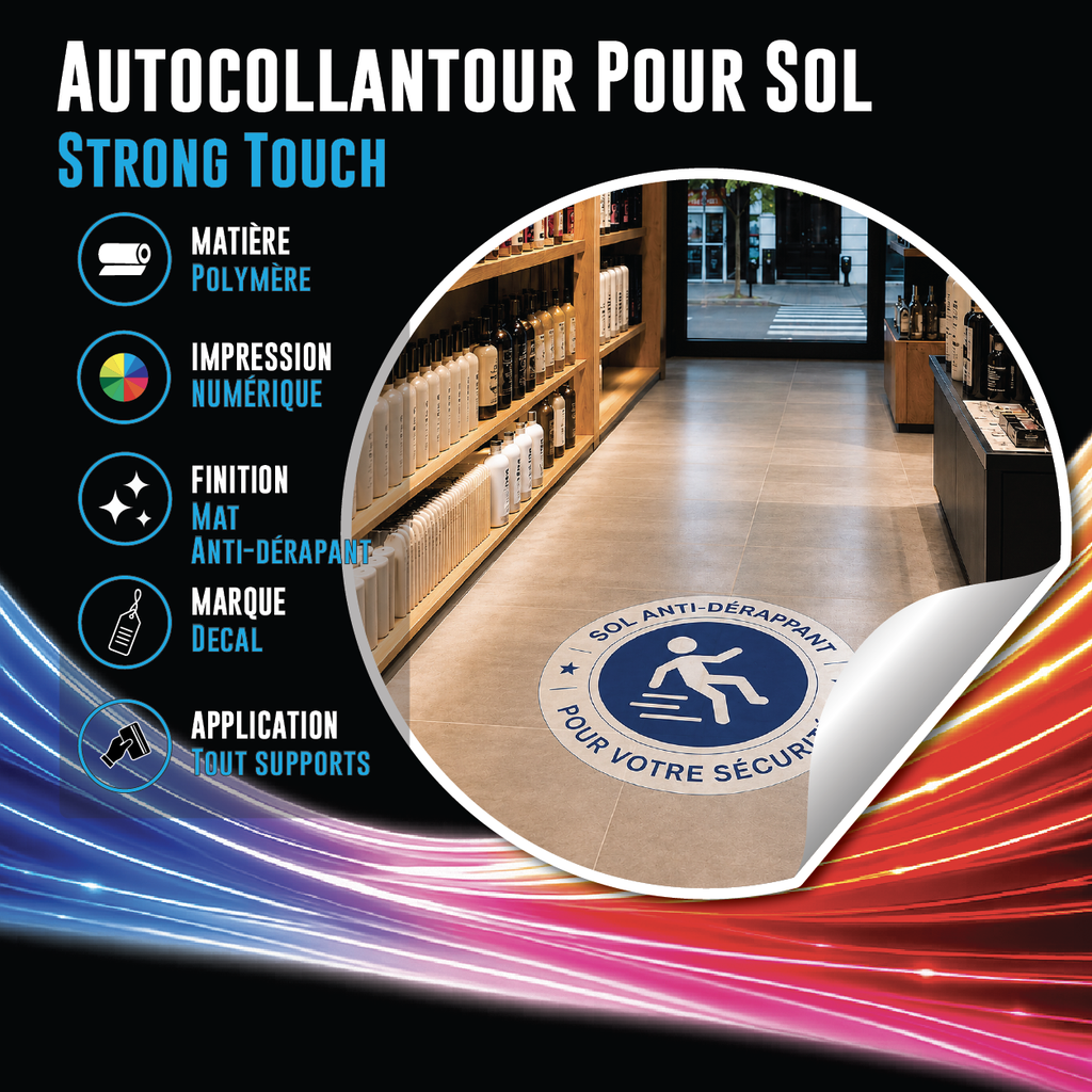 Autocollant - Strong Touch