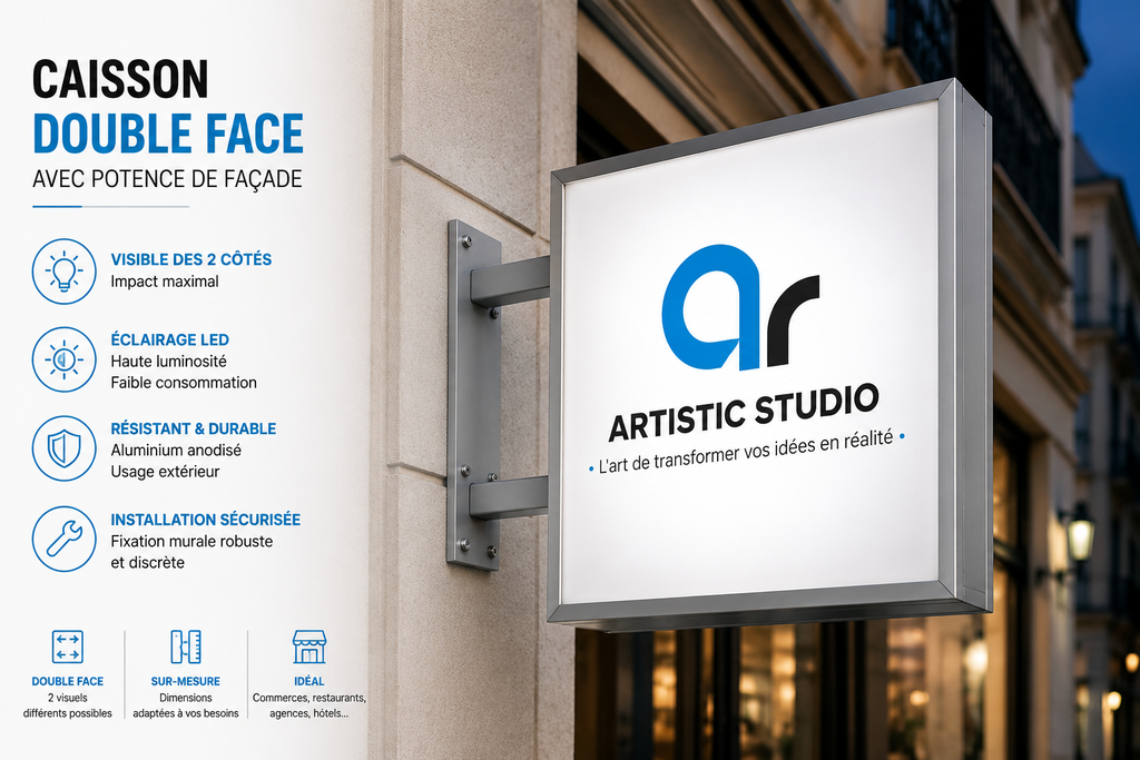 Caisson publicitaire
