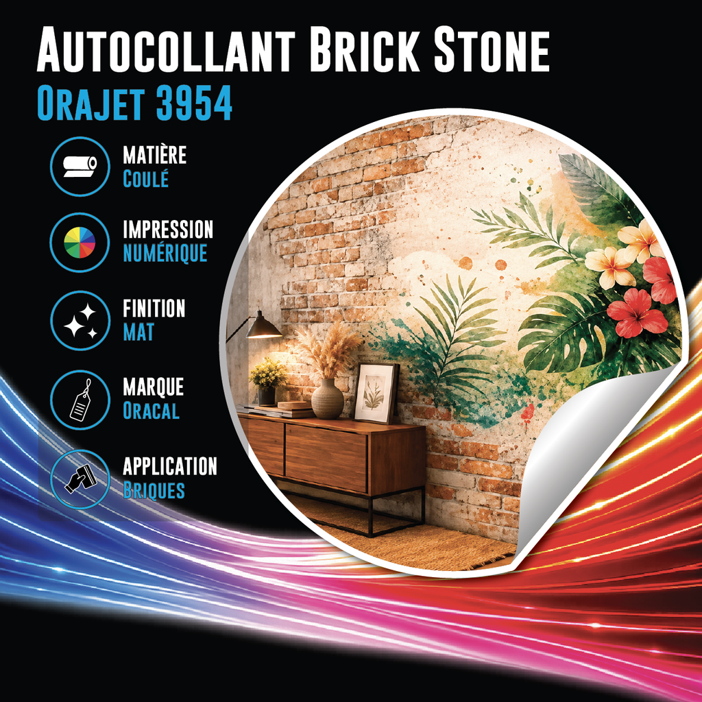 Autocollant grand format sur mesure