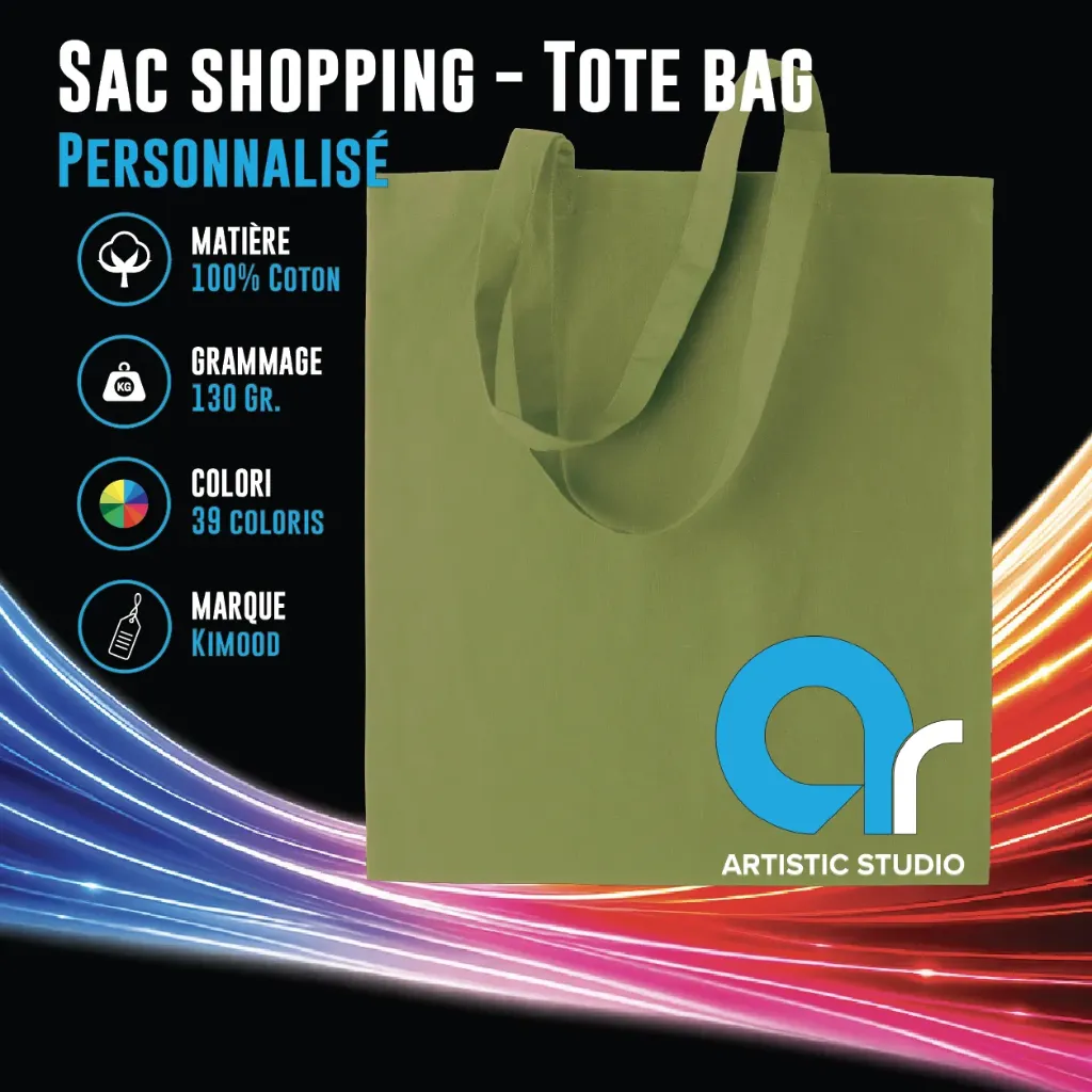 Sac shopping avec longues anses - KI0223