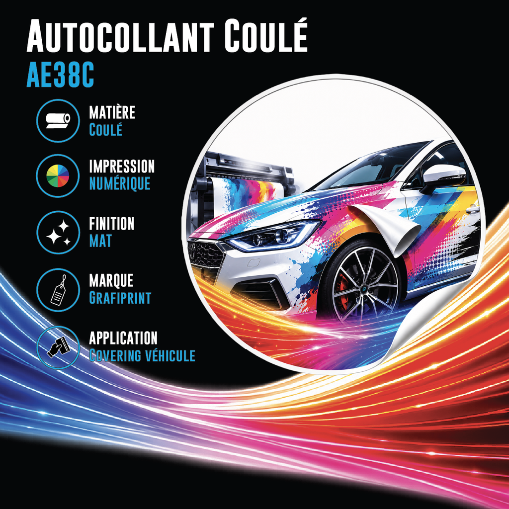 Autocollant Coulé (AE38C)