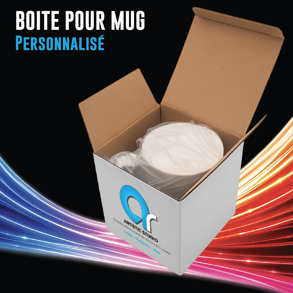 Boite cadeau pour mug