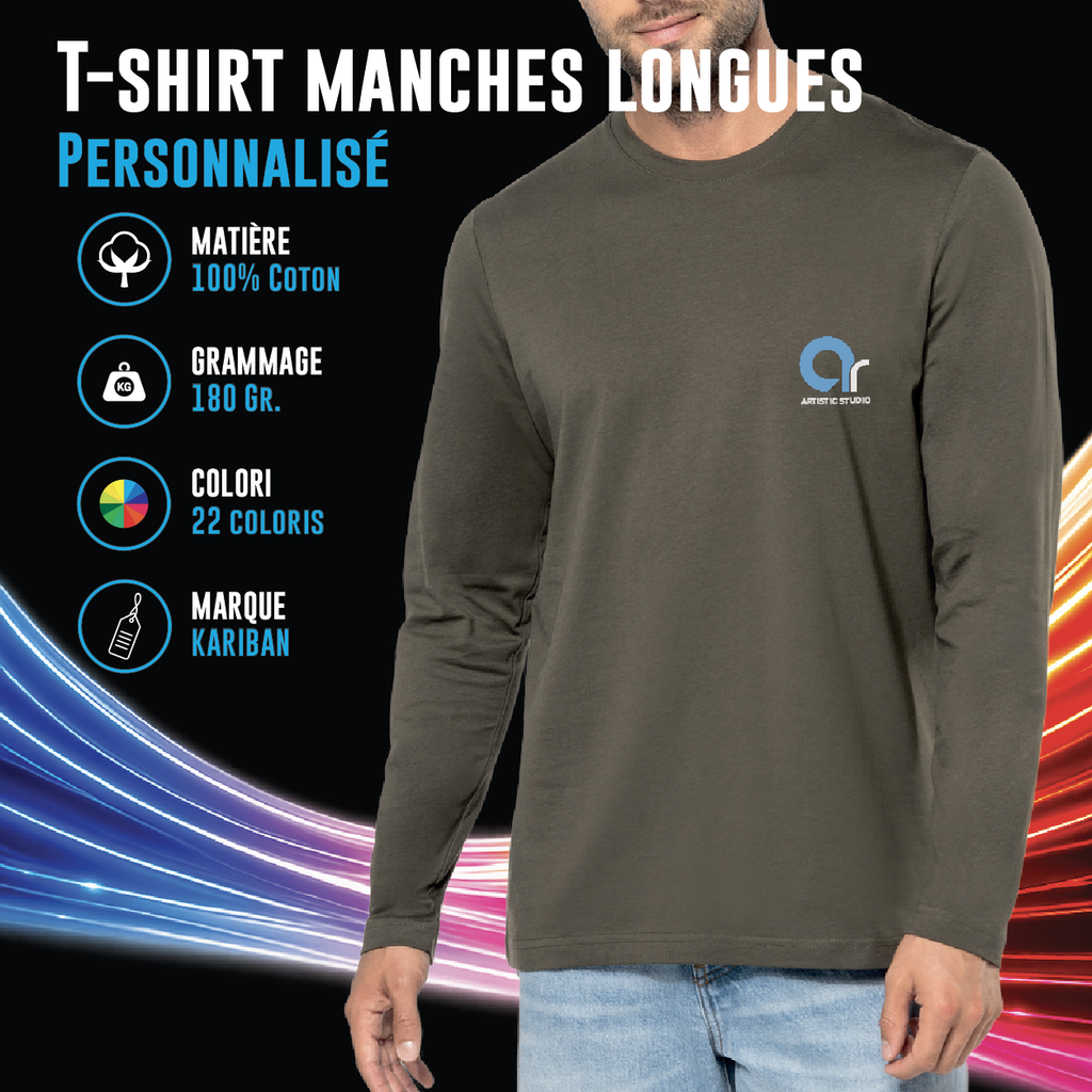 T-shirt manches longues homme - K359